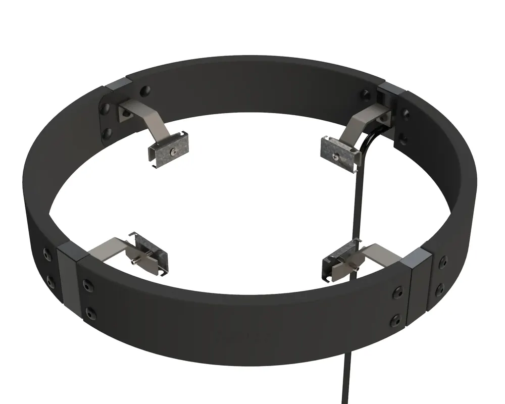 Legend safety rail PO70/110 led black