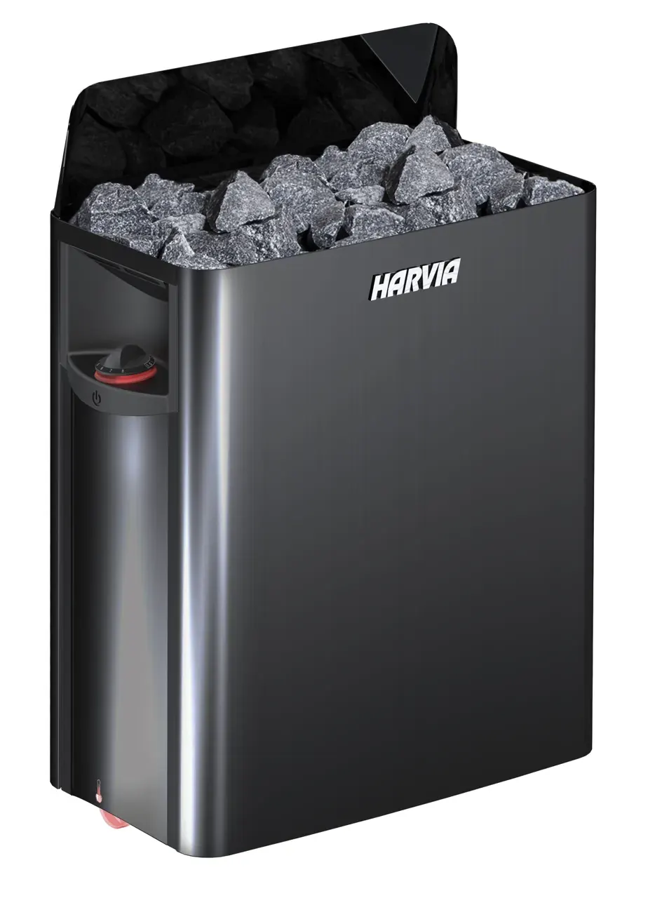 The Wall SW60 6.0 kW Black Steel