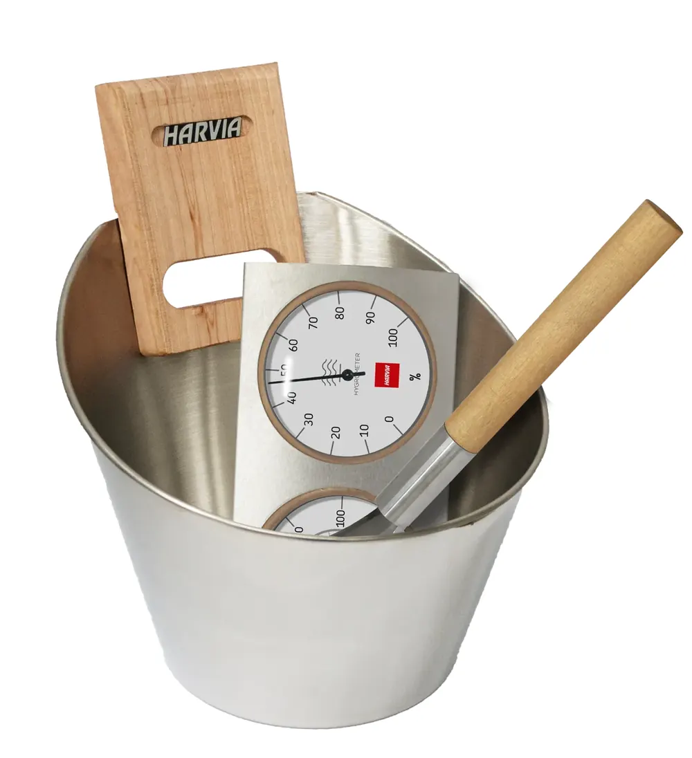 Sauna set Steel