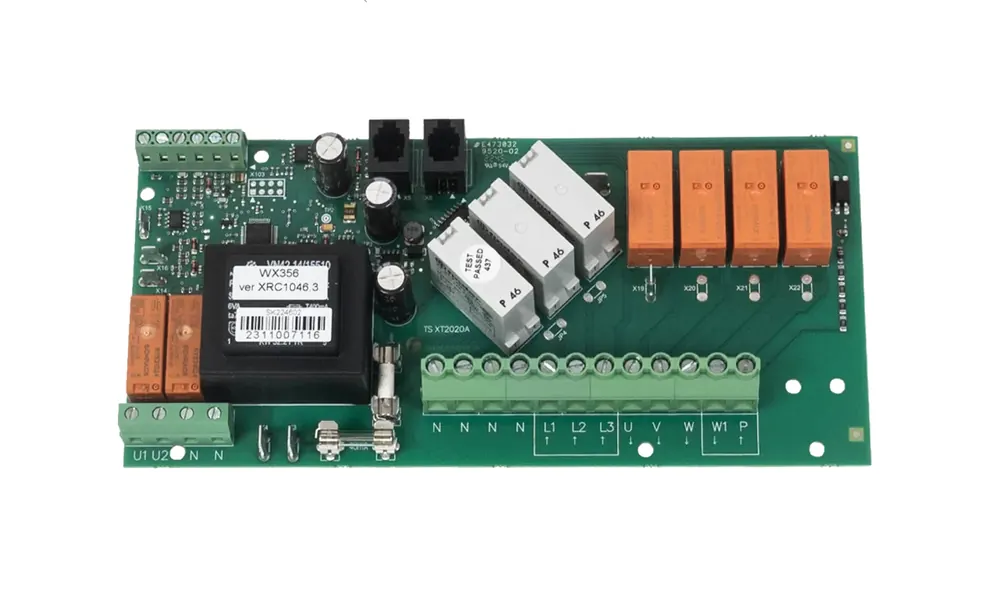 Circuit board combi max 11 kW electric heater