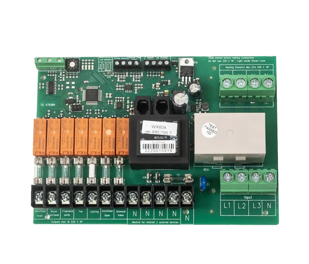 Circuit board, steam generator power unit